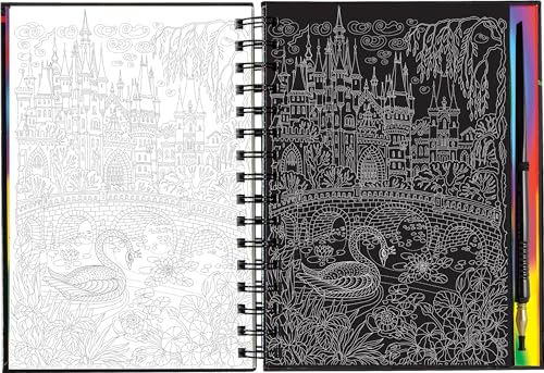 Scratch & Sketch Extreme Fantasy Art (Trace Along)