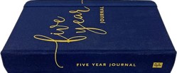 Five Year Journal - Deluxe, Cloth-Bound Edition (1 Minute a Day Is All It Takes!)