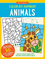 Color-By-Number! Animals