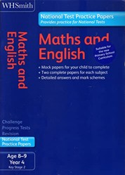 WH Smith National Tests: Key Stage 2 Optional Papers Maths & English 8-9