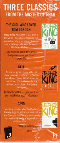 Master of Fear 3 Book Box Set: Cell , Cujo, and the Girl Who Loved Tom Gordon