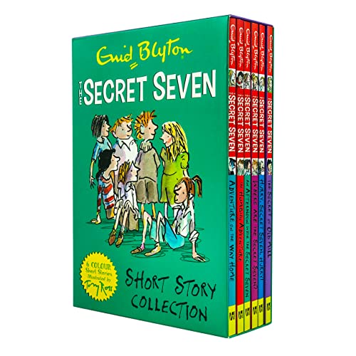Enid Blyton The Secret Seven Short Story Collection 6 Books Box Set (Adventure on the Way Home, An Afternoon with the Secret Seven, Where are the Secret Seven?, The Secret of Old Mill and MORE!)