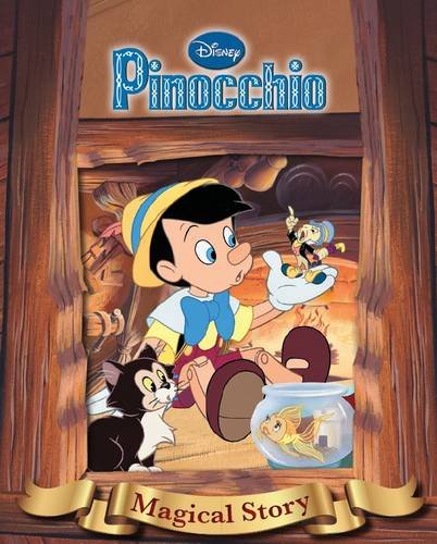 Disney Pinnochio Magical Story with Amazing Moving Picture Cover