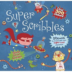 Super Scribbles Boys Doodle Book