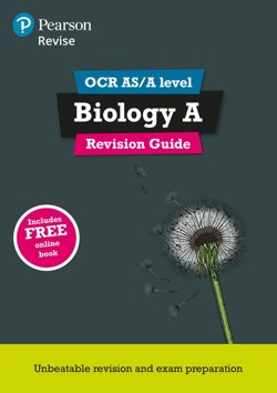 Pearson REVISE OCR AS/A Level Biology Revision Guide inc online edition - for 2026, 2027 exams