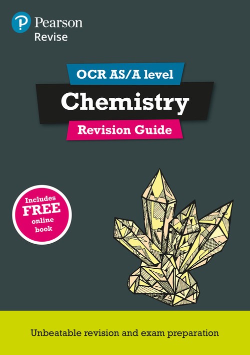 Pearson REVISE OCR AS/A Level Chemistry: Revision Guide incl. online revision - for 2027, 2028 exams