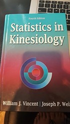 Statistics in Kinesiology