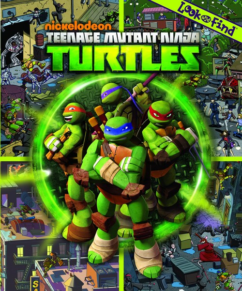 Teenage Mutant Ninja Turtles, Look & Find Book
