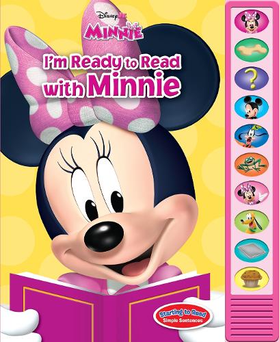 Editors of Phoenix International Publications - Disney Minnie Mouse - I'm Ready to Read with Minnie Sound Book - Great for Early Readers - PI Kids (Play-A-Sound)
