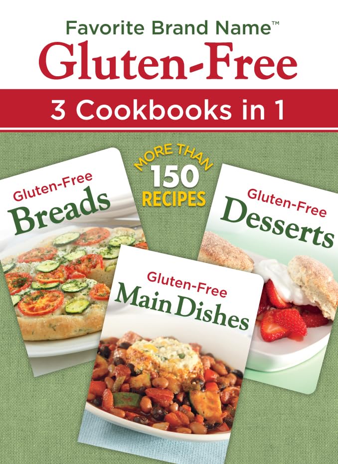 Favorite Brand Name Recipes - Gluten-Free: 3 Cookbooks in 1