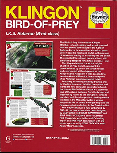 Klingon Bird-Of-Prey Haynes Manual