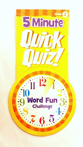 5 Minute Quick Quiz for Grade 2 (Word Fun Challenge) Softcover