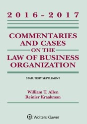 Commentaries and Cases on the Law of Business Organizations