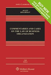 Commentaries and Cases on the Law of Business Organization