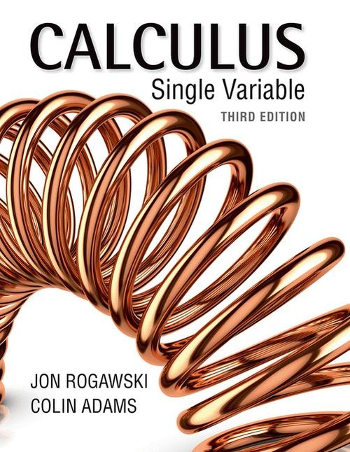 Calculus: Late Transcendentals (Single Variable)