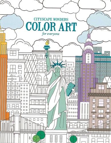 Cityscape Wonders Color Art for Everyone