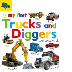 Tabbed Board Books: My First Trucks and Diggers