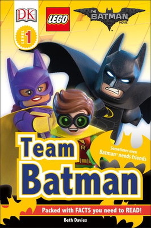 DK Readers L1: THE LEGO BATMAN MOVIE Team Batman