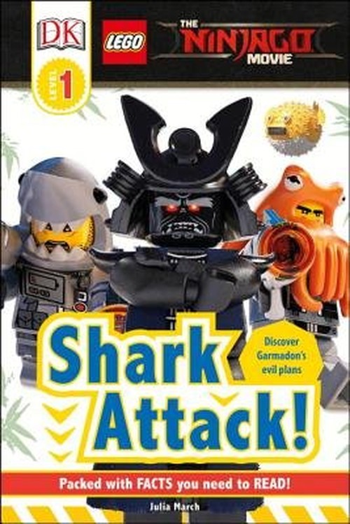 DK Readers L1: The LEGO NINJAGO MOVIE : Shark Attack!