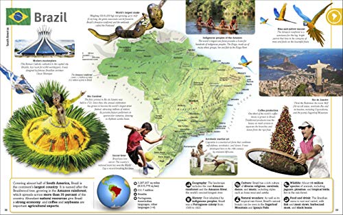 Dk - Countries of the World: A Visual World Geography Encyclopedia for Kids