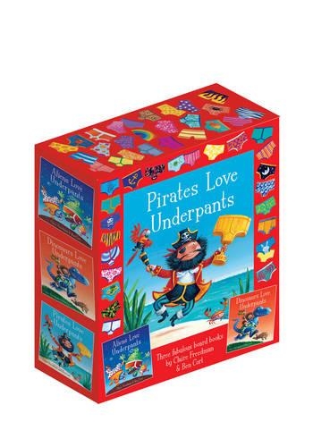 The Underpants Board Book slipcase