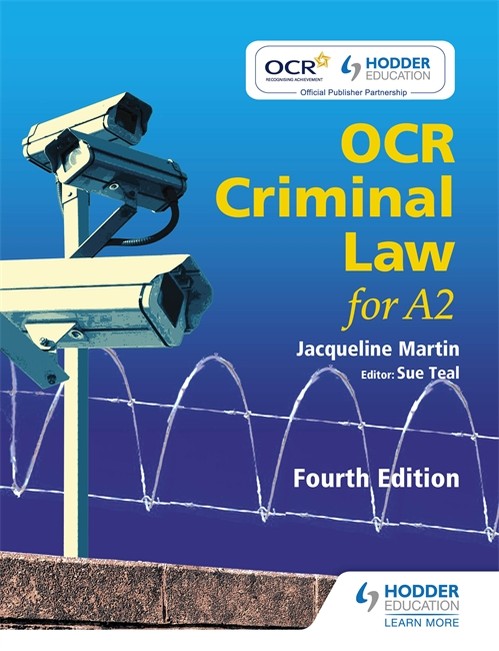 OCR Criminal Law for A2 Fourth Edition