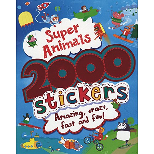 2000 Stickers Super Animals