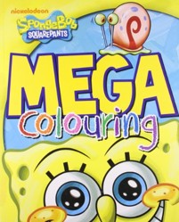 Spongebob Squarepants Mega Colouring