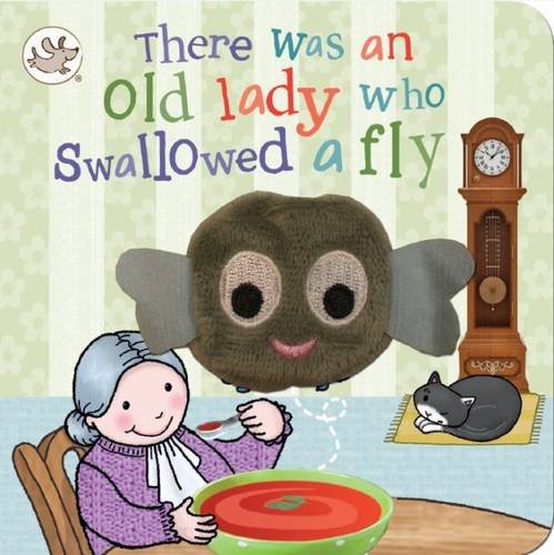Finger Puppet Book There Was an Old Lady Who Swallowed a Fly