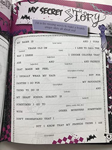 Monster High Book of Secrets