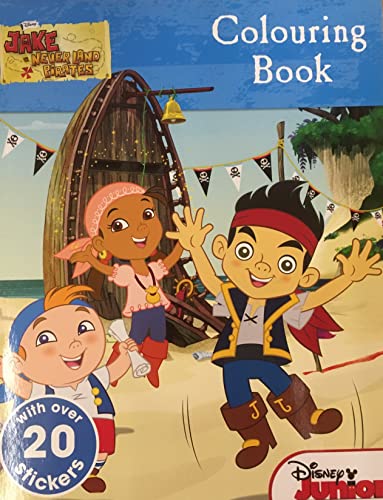 Disney Jake and the Never Land Pirates Colouring Book