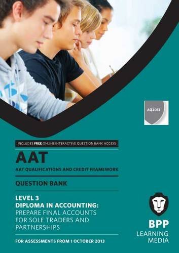 AAT Prepare Final Accounts for Sole Traders and Partnerships