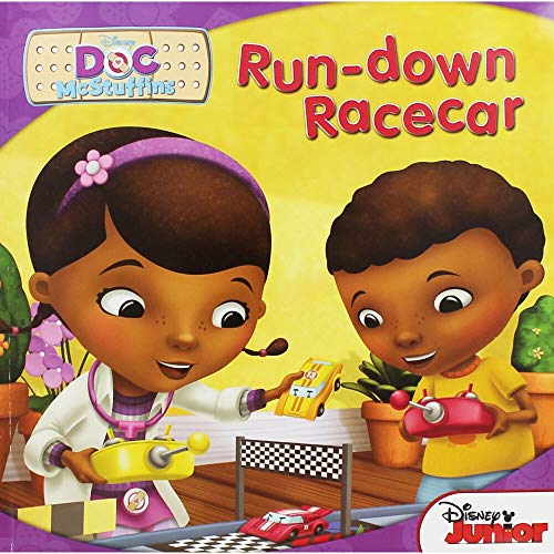 Disney Carry-Along Story Books Doc Mcstuffins: Run-Down Racecar