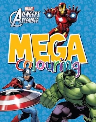 Marvel Avengers Assemble Mega Colouring