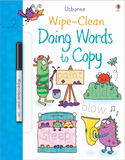 Wipe-Clean Doing Words to Copy