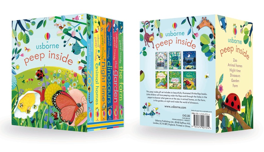 Usborne Peep Inside Box Set