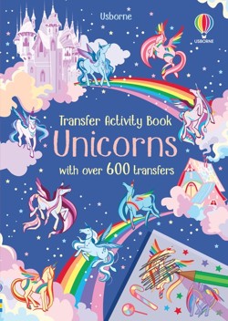 Transfer Activity Book Unicorns