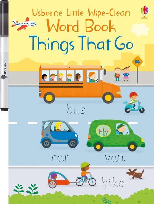 Little Wipe-Clean Word Book Things That Go