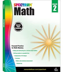 Spectrum Math Workbook, Grade 2