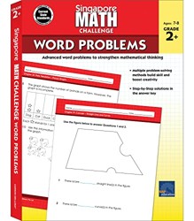 Singapore Math Challenge Word Problems, Grades 2 - 5