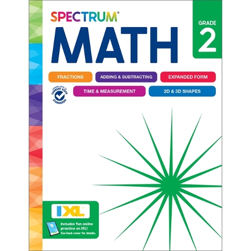 Spectrum Math Workbook Grade 2