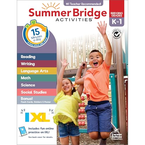 Summer Bridge Activities - Summer Bridge Activities, Grades K - 1