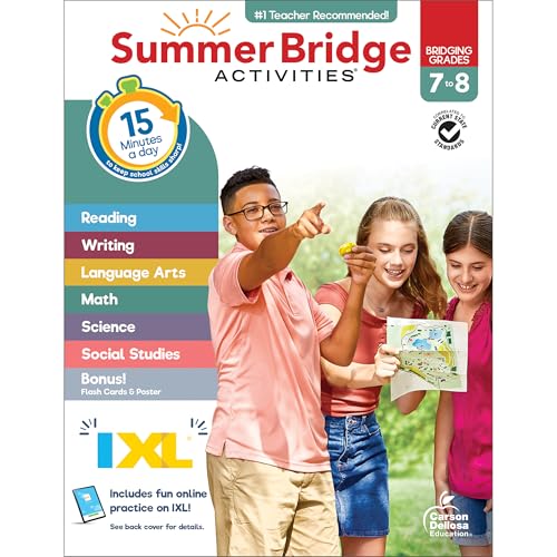 Summer Bridge Activities - Summer Bridge Activities, Grades 7 - 8
