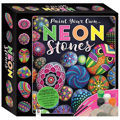 Paint Your Own Neon Stones Box Set