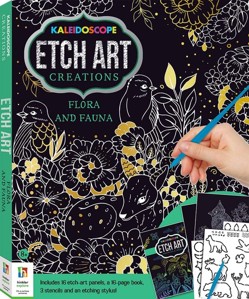 Etch Art Creations Kit: Flora and Fauna