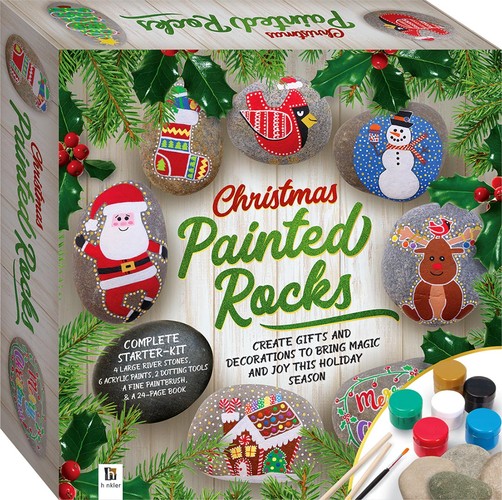 Christmas Painted Rocks Box Set