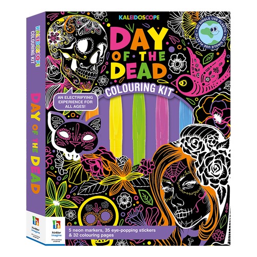 Kaleidoscope Colouring Kit Day of the Dead