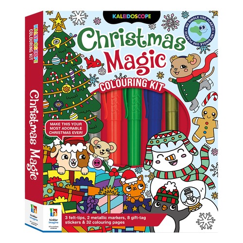 Kaleidoscope Colouring Kit Christmas Magic