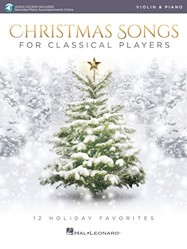 Christmas Songs for Classical Players. Violin And Accomp.. Includes Audio Online