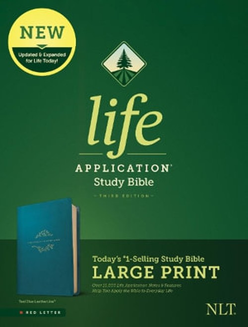 NLT Life Application Study Bible, Third Edition, Large Print